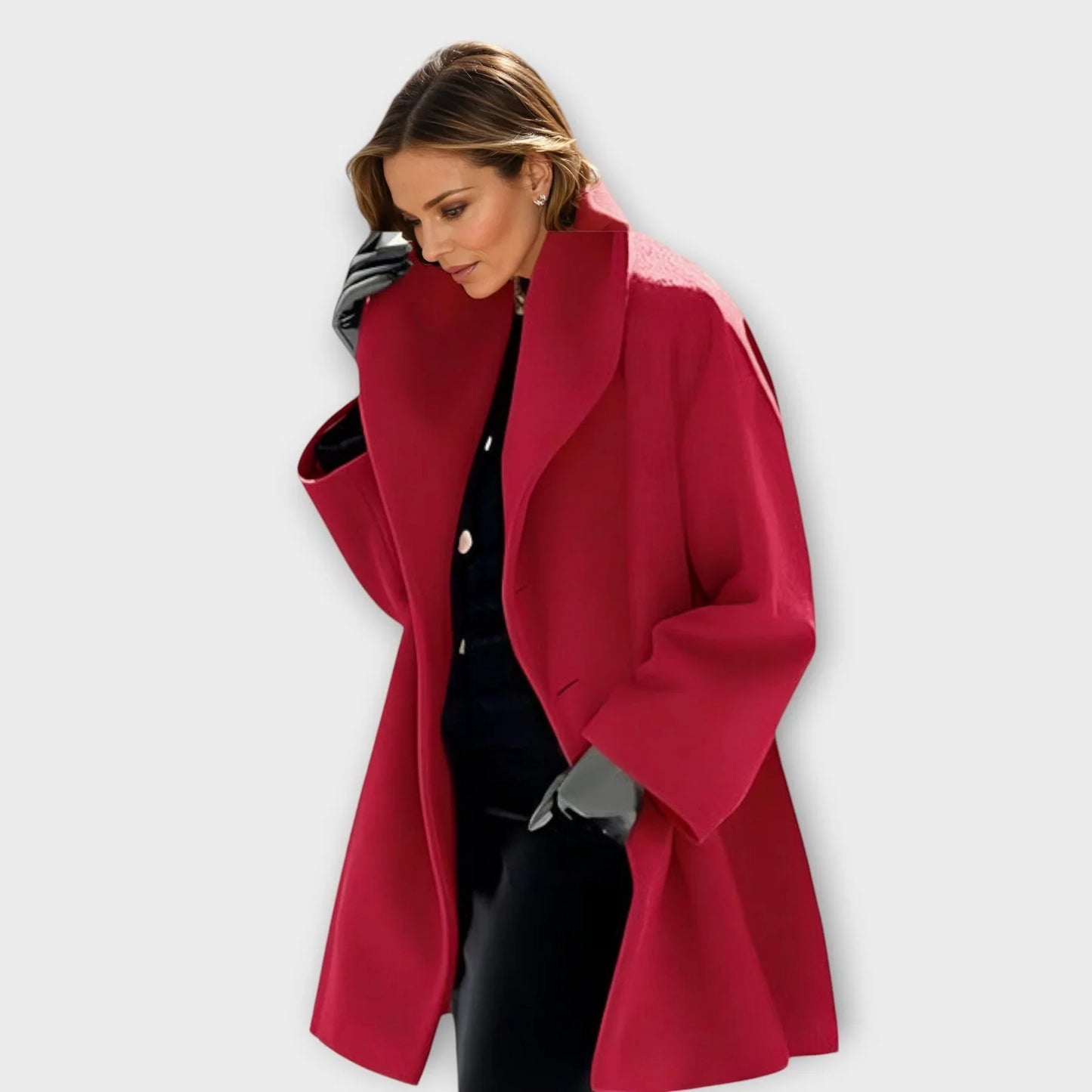 Flora Coat - Wool fabric for lasting warmth